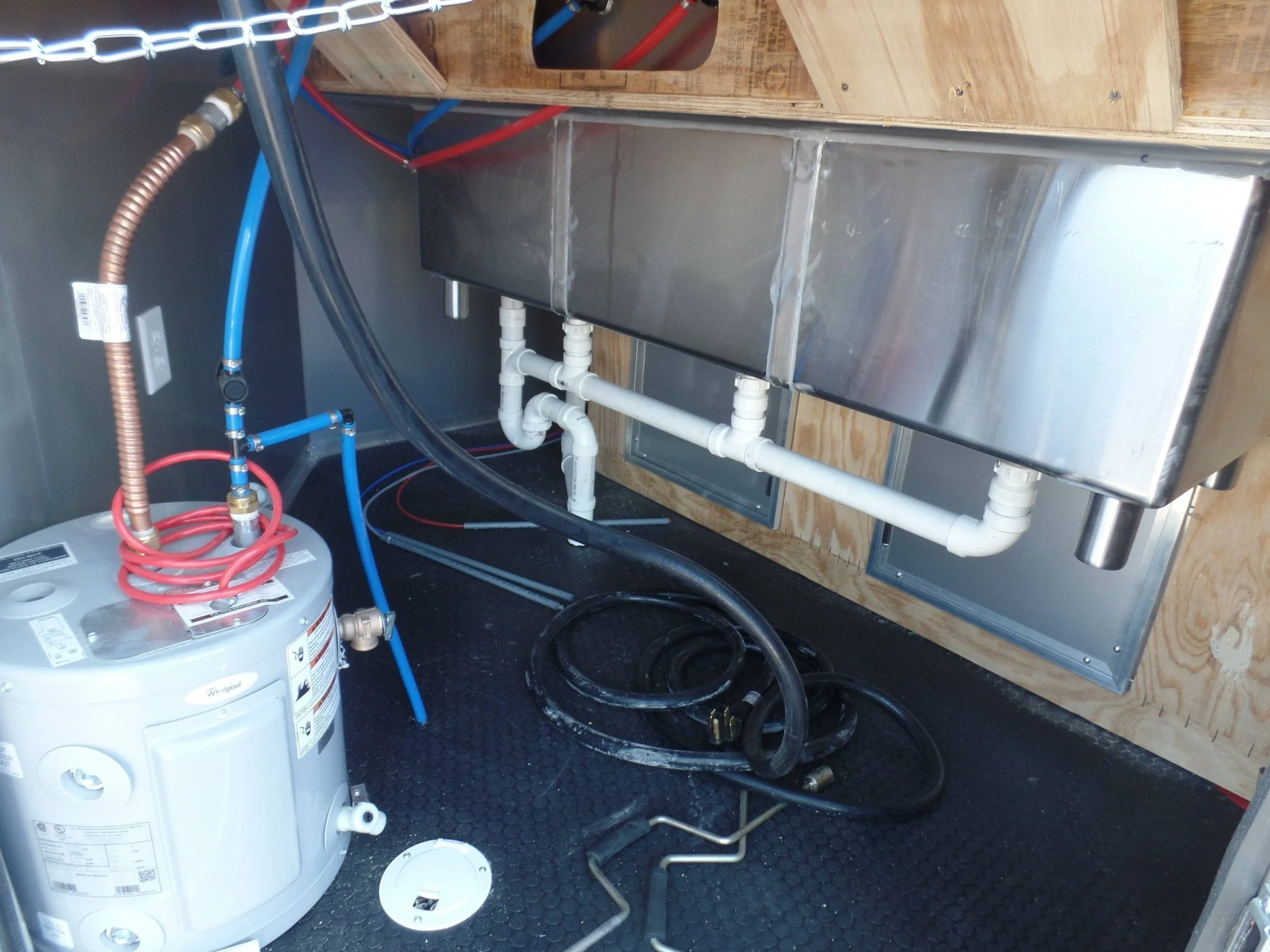 942-8.5-x-32-white-concession-food-trailer-with-appliances-24.webp 8.5' x 32' White Concession Food Trailer With Appliances