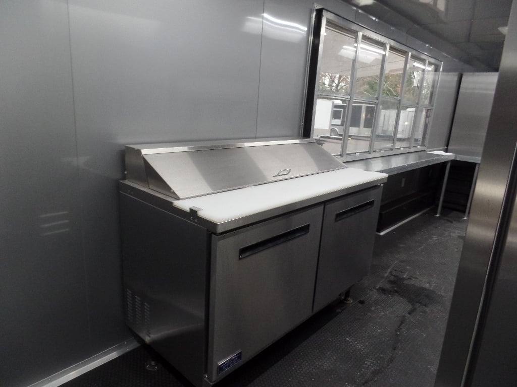 943-8.5-x-32-white-food-concession-trailer-with-appliances-10.jpg 8.5' x 32' White Food Concession Trailer With Appliances