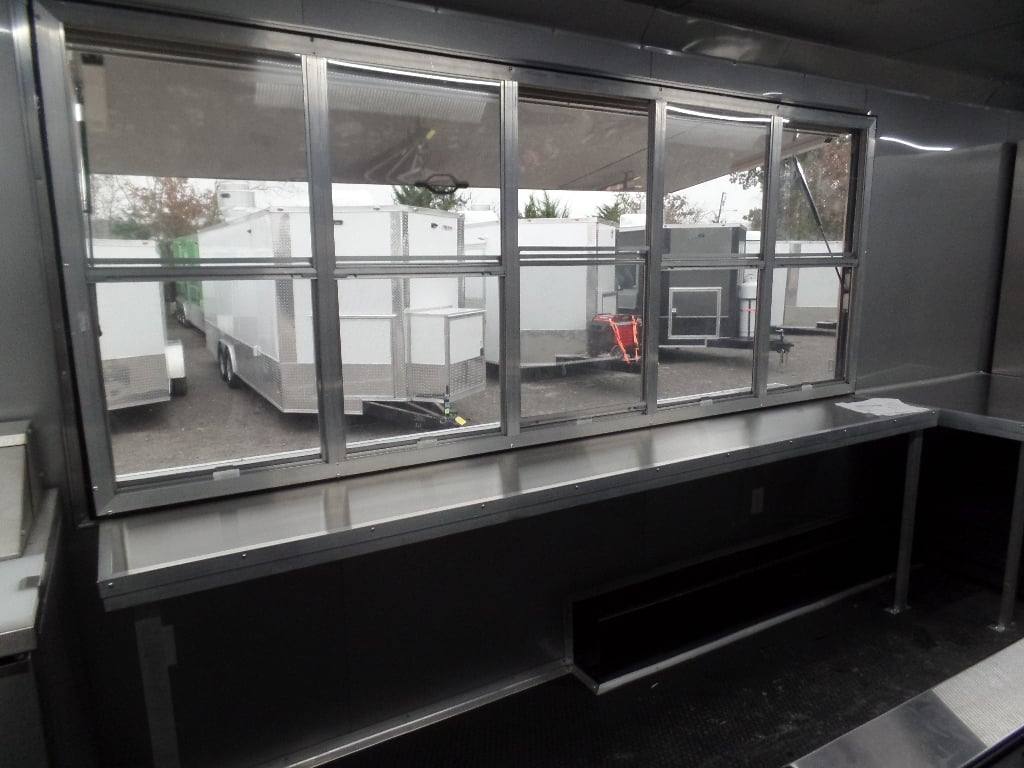 943-8.5-x-32-white-food-concession-trailer-with-appliances-13.jpg 8.5' x 32' White Food Concession Trailer With Appliances
