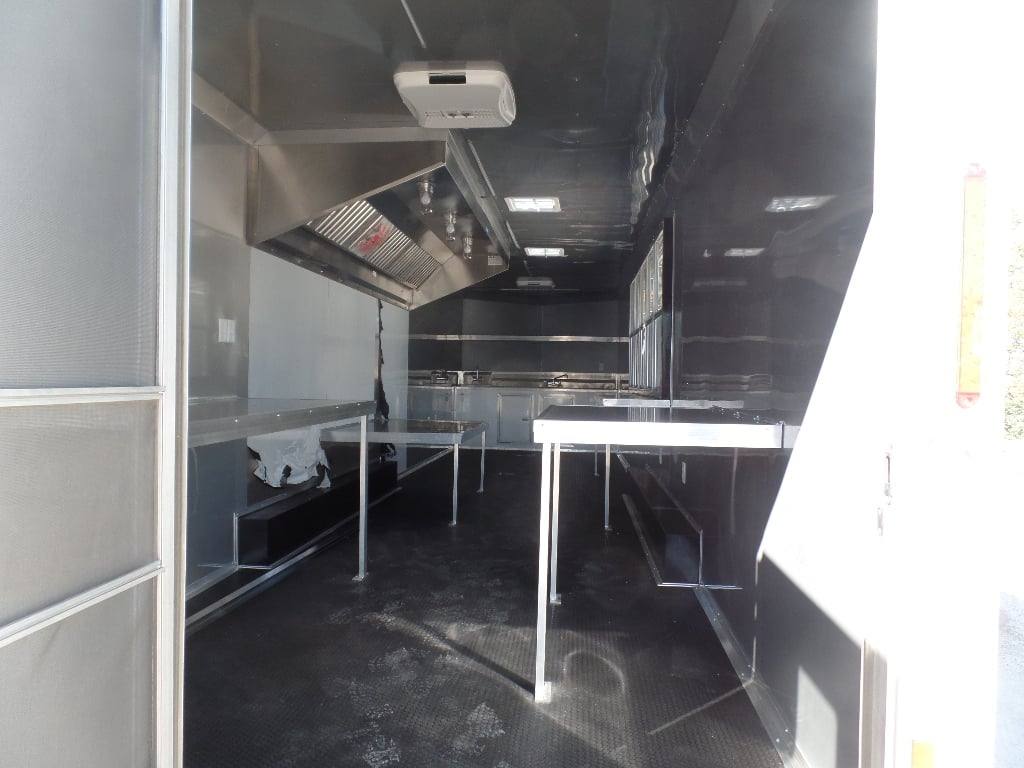 944-8.5-x-32-white-fully-enclosed-food-concession-trailer-2.jpg 8.5' x 32' White Fully Enclosed Food Concession Trailer