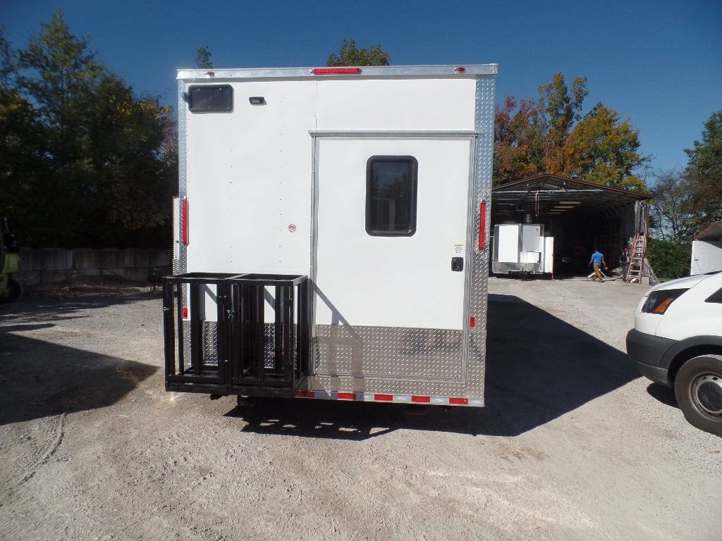 944-8.5-x-32-white-fully-enclosed-food-concession-trailer-27.jpg 8.5' x 32' White Fully Enclosed Food Concession Trailer