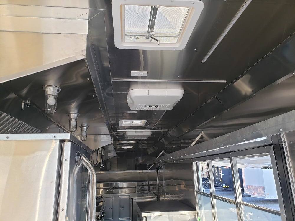 947-8.5-x-32-white-vending-concession-food-trailer-with-appliances-24.jpg 8.5' x 32' White Vending Concession Food Trailer With Appliances