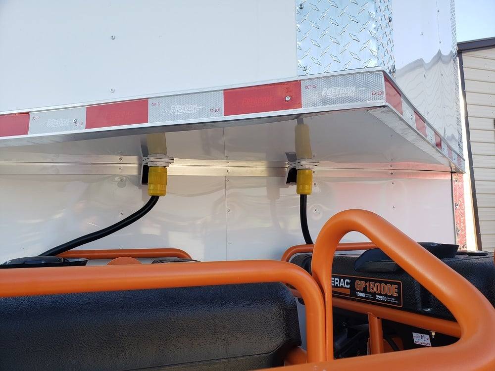947-8.5-x-32-white-vending-concession-food-trailer-with-appliances-26.jpg 8.5' x 32' White Vending Concession Food Trailer With Appliances