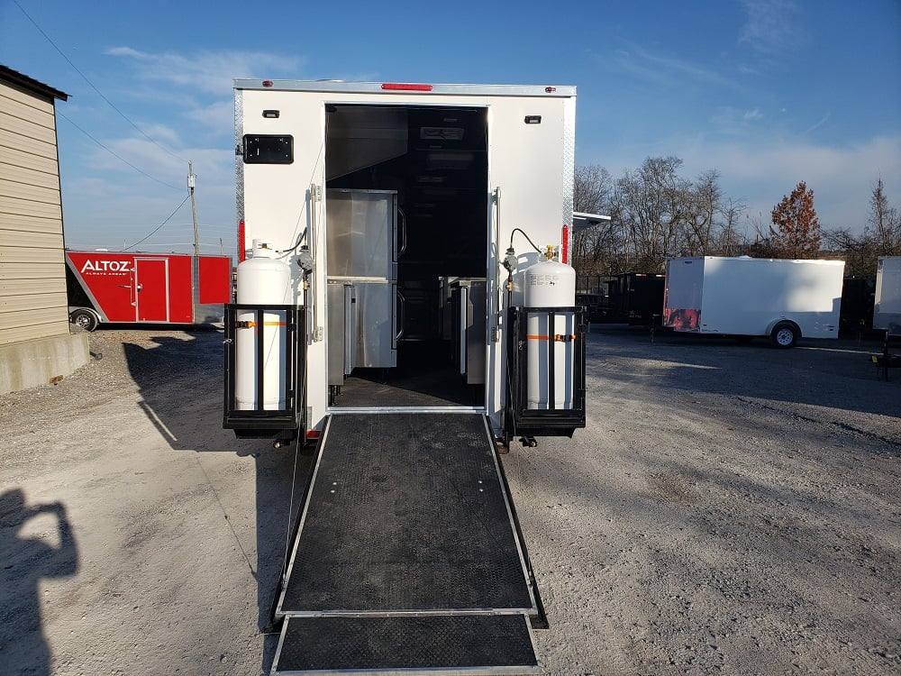 947-8.5-x-32-white-vending-concession-food-trailer-with-appliances-34.jpg 8.5' x 32' White Vending Concession Food Trailer With Appliances