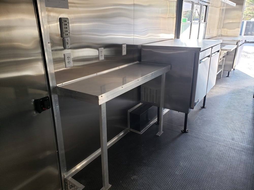 947-8.5-x-32-white-vending-concession-food-trailer-with-appliances-42.jpg 8.5' x 32' White Vending Concession Food Trailer With Appliances