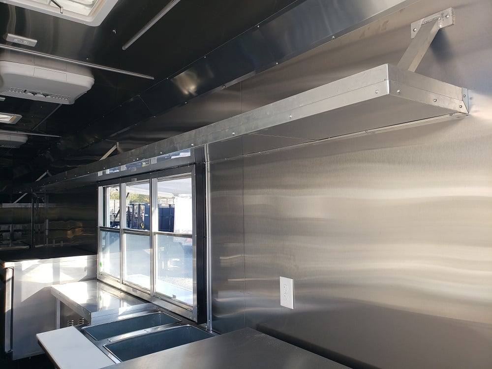 947-8.5-x-32-white-vending-concession-food-trailer-with-appliances-5.jpg 8.5' x 32' White Vending Concession Food Trailer With Appliances