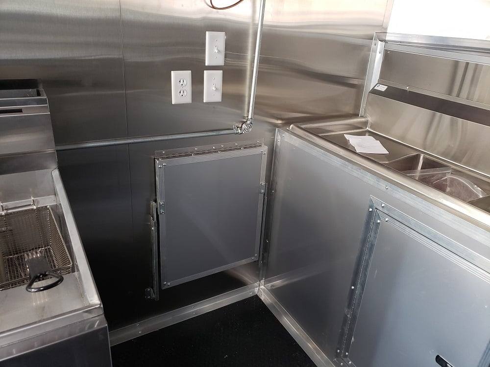 947-8.5-x-32-white-vending-concession-food-trailer-with-appliances-51.jpg 8.5' x 32' White Vending Concession Food Trailer With Appliances