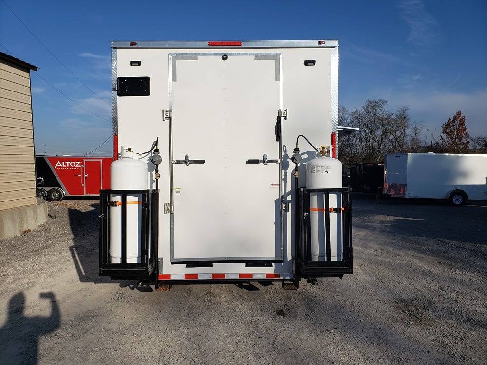947-8.5-x-32-white-vending-concession-food-trailer-with-appliances-6.jpg 8.5' x 32' White Vending Concession Food Trailer With Appliances