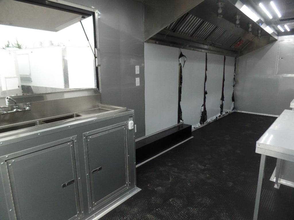 949-8.5-x-34-black-goose-neck-concession-food-trailer-14.jpg 8.5' x 34' Black Goose Neck Concession Food Trailer