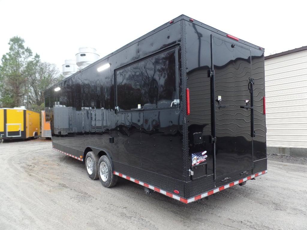 949-8.5-x-34-black-goose-neck-concession-food-trailer-17.jpg 8.5' x 34' Black Goose Neck Concession Food Trailer