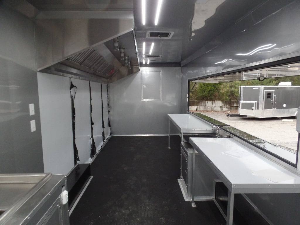 949-8.5-x-34-black-goose-neck-concession-food-trailer-18.jpg 8.5' x 34' Black Goose Neck Concession Food Trailer