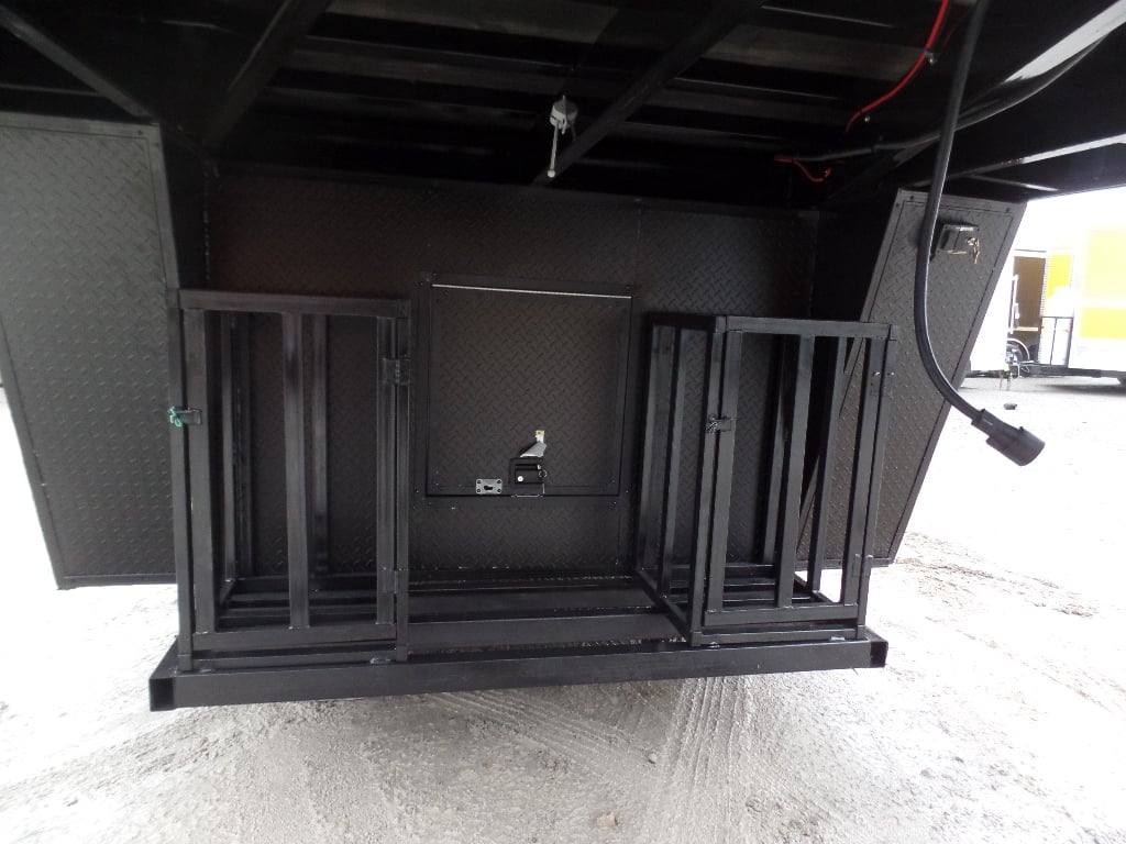 949-8.5-x-34-black-goose-neck-concession-food-trailer-29.jpg 8.5' x 34' Black Goose Neck Concession Food Trailer