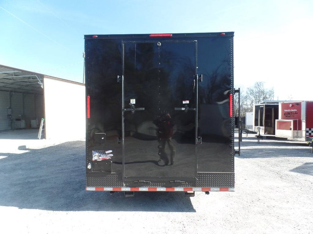950-8.5-x-34-black-goose-neck-concession-food-trailer-with-appliances-14.jpg 8.5' x 34' Black Goose Neck Concession Food Trailer With Appliances