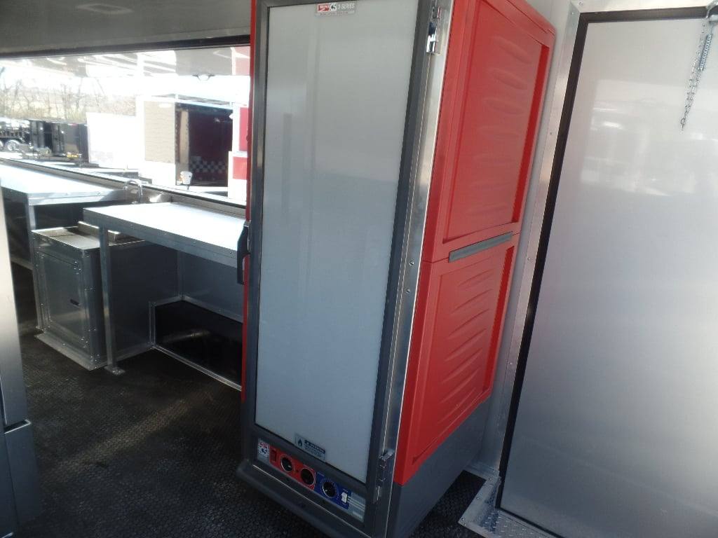 950-8.5-x-34-black-goose-neck-concession-food-trailer-with-appliances-15.jpg 8.5' x 34' Black Goose Neck Concession Food Trailer With Appliances