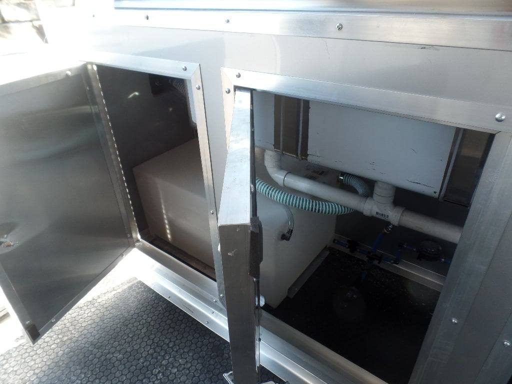 950-8.5-x-34-black-goose-neck-concession-food-trailer-with-appliances-24.jpg 8.5' x 34' Black Goose Neck Concession Food Trailer With Appliances