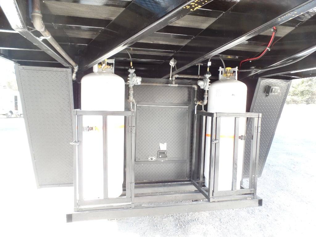 950-8.5-x-34-black-goose-neck-concession-food-trailer-with-appliances-31.jpg 8.5' x 34' Black Goose Neck Concession Food Trailer With Appliances