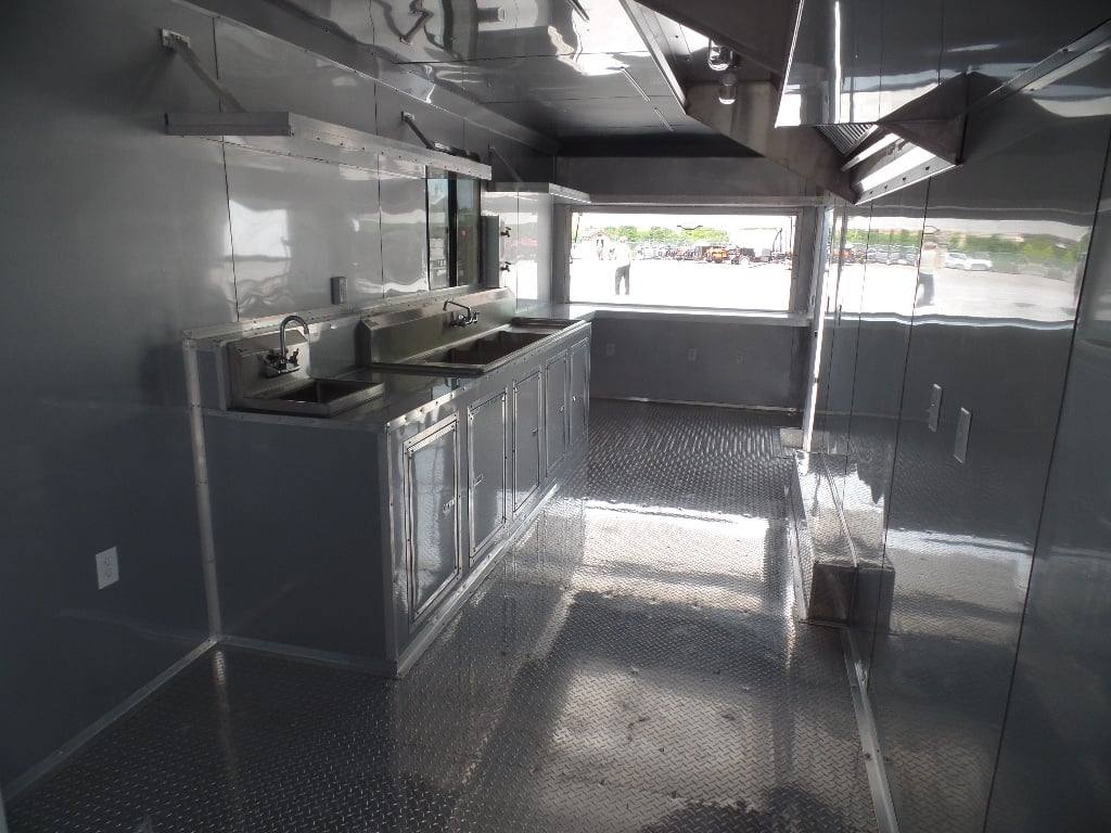 953-8.5-x-34-gooseneck-concession-enclosed-food-event-trailer-8.jpg 8.5' x 34' Gooseneck Concession Enclosed Food Event Trailer