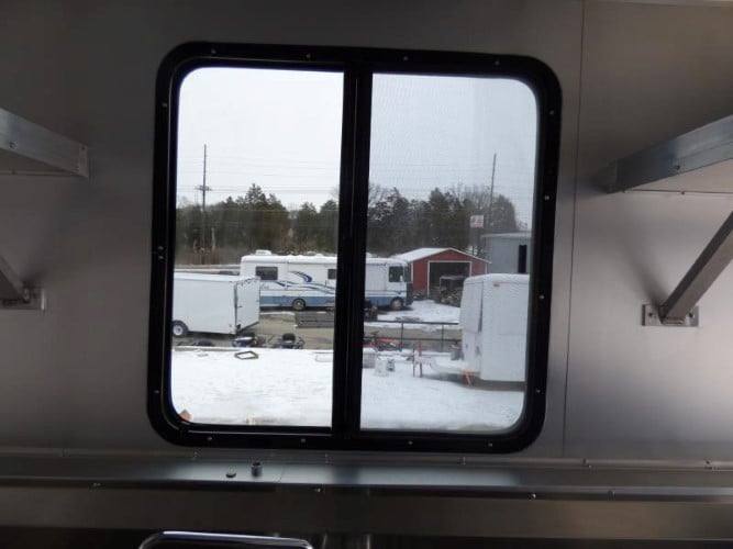 956-8.5-x-34-white-catering-event-concession-food-trailer-11.jpg 8.5' x 34' White Catering Event Concession Food Trailer