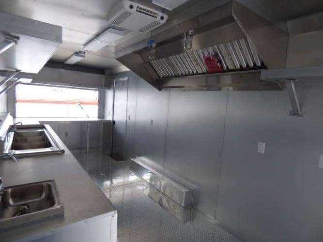 956-8.5-x-34-white-catering-event-concession-food-trailer-13.jpg 8.5' x 34' White Catering Event Concession Food Trailer