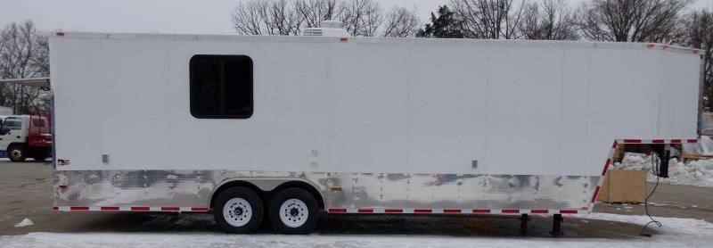 956-8.5-x-34-white-catering-event-concession-food-trailer-15.jpg 8.5' x 34' White Catering Event Concession Food Trailer