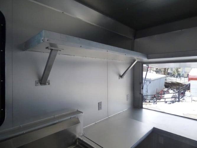956-8.5-x-34-white-catering-event-concession-food-trailer-21.jpg 8.5' x 34' White Catering Event Concession Food Trailer