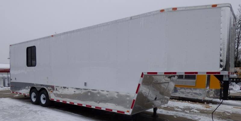 956-8.5-x-34-white-catering-event-concession-food-trailer-24.jpg 8.5' x 34' White Catering Event Concession Food Trailer