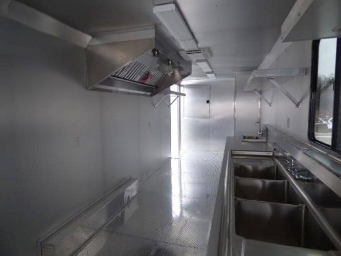 956-8.5-x-34-white-catering-event-concession-food-trailer-40.jpg 8.5' x 34' White Catering Event Concession Food Trailer