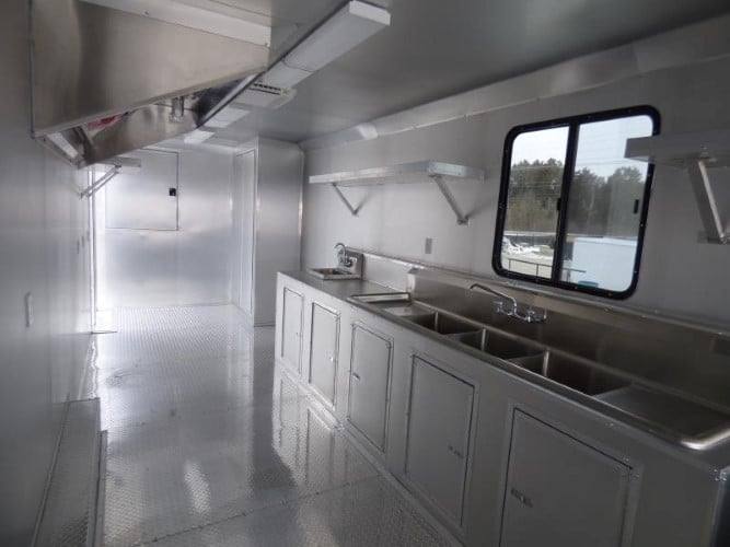 956-8.5-x-34-white-catering-event-concession-food-trailer-44.jpg 8.5' x 34' White Catering Event Concession Food Trailer