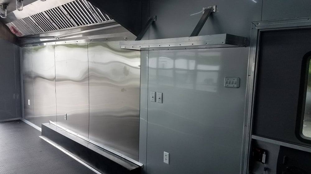957-8.5-x-35-white-goose-neck-concession-food-trailer-8.jpg 8.5' x 35' White Goose-neck Concession Food Trailer