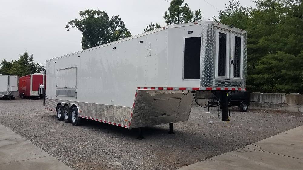 958-8.5-x-35-white-gooseneck-concession-food-trailer-with-appliances-13.jpg 8.5' x 35' White Gooseneck Concession Food Trailer With Appliances