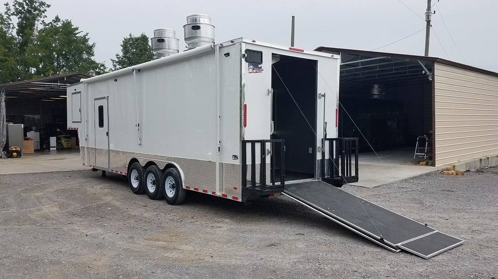 958-8.5-x-35-white-gooseneck-concession-food-trailer-with-appliances-19.jpg 8.5' x 35' White Gooseneck Concession Food Trailer With Appliances