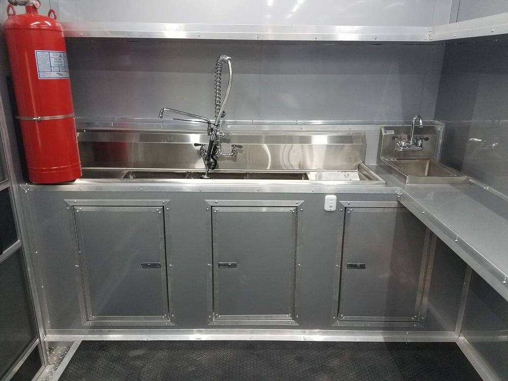 958-8.5-x-35-white-gooseneck-concession-food-trailer-with-appliances-3.jpg 8.5' x 35' White Gooseneck Concession Food Trailer With Appliances