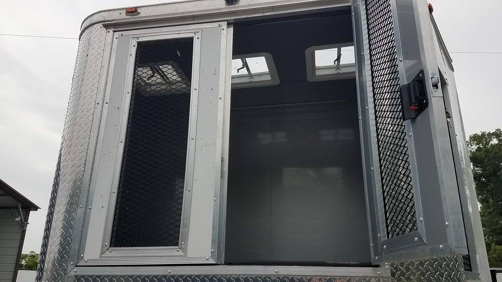 958-8.5-x-35-white-gooseneck-concession-food-trailer-with-appliances-7.jpg 8.5' x 35' White Gooseneck Concession Food Trailer With Appliances