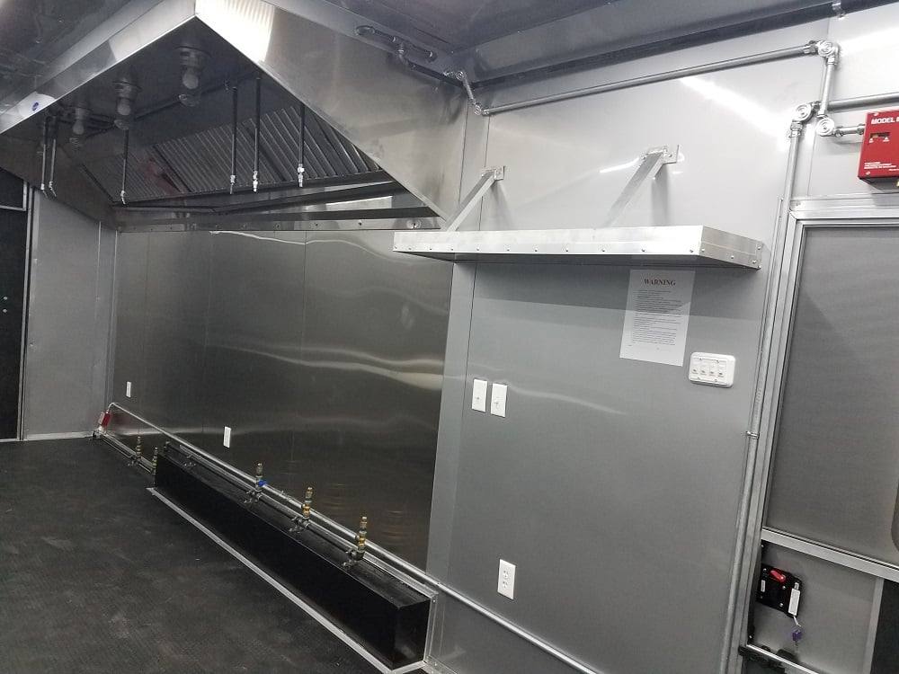 958-8.5-x-35-white-gooseneck-concession-food-trailer-with-appliances-8.jpg 8.5' x 35' White Gooseneck Concession Food Trailer With Appliances