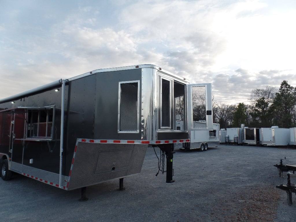 959-8.5-x-36-concession-food-goose-neck-trailer-11.jpg 8.5' x 36' Concession Food Goose-neck Trailer