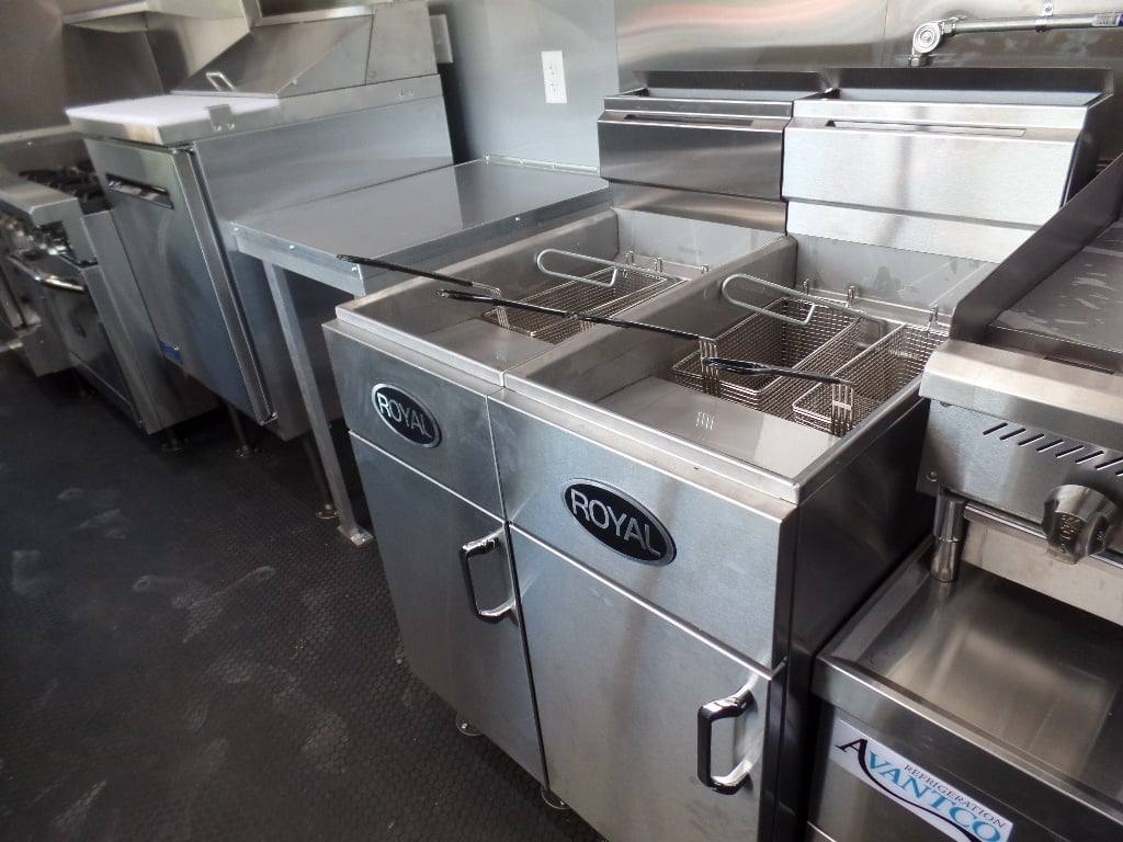 962-8.5-x-36-gooseneck-charcoal-grey-concession-food-trailer-with-appliances-18.jpg 8.5' x 36' Gooseneck Charcoal Grey Concession Food Trailer With Appliances