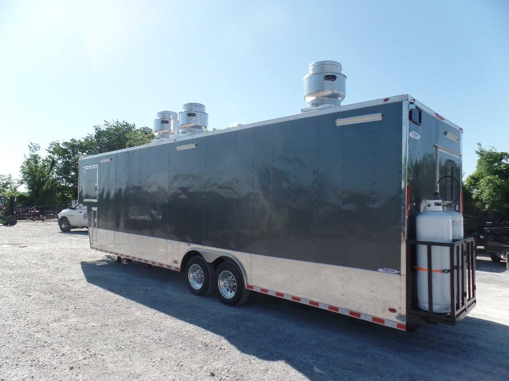 962-8.5-x-36-gooseneck-charcoal-grey-concession-food-trailer-with-appliances-21.jpg 8.5' x 36' Gooseneck Charcoal Grey Concession Food Trailer With Appliances