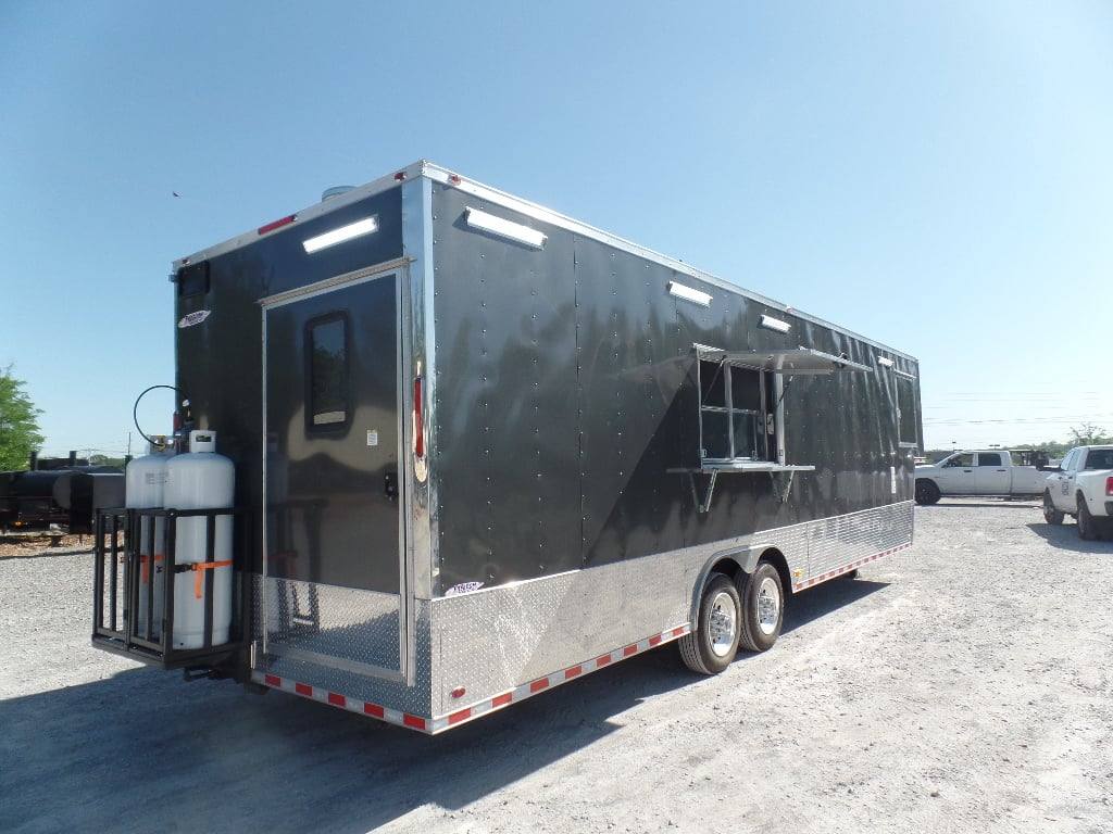 962-8.5-x-36-gooseneck-charcoal-grey-concession-food-trailer-with-appliances-31.jpg 8.5' x 36' Gooseneck Charcoal Grey Concession Food Trailer With Appliances