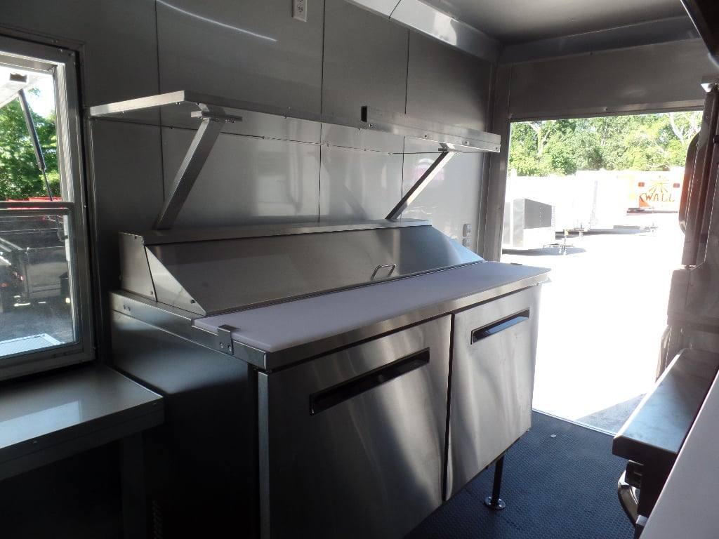 962-8.5-x-36-gooseneck-charcoal-grey-concession-food-trailer-with-appliances-5.jpg 8.5' x 36' Gooseneck Charcoal Grey Concession Food Trailer With Appliances