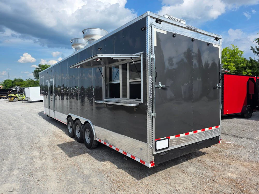 963-8.5-x-40-charcoal-gray-gooseneck-concession-trailer-food-event-catering-11.webp 8.5' X 40' Charcoal Gray Gooseneck Concession Trailer Food Event Catering