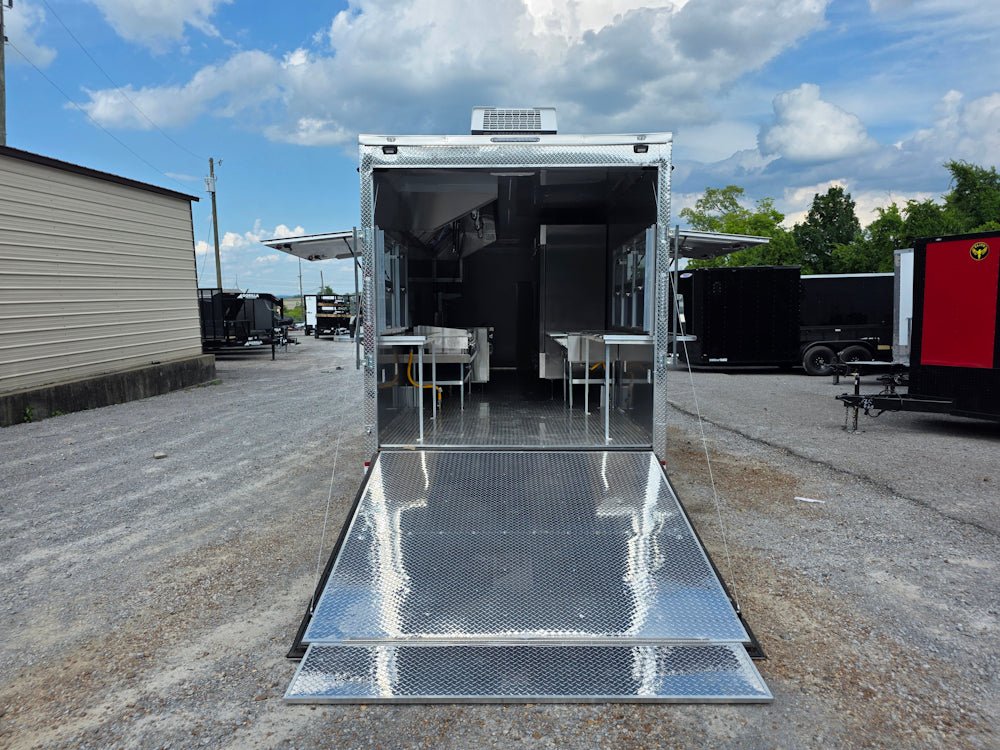 963-8.5-x-40-charcoal-gray-gooseneck-concession-trailer-food-event-catering-15.jpg 8.5' X 40' Charcoal Gray Gooseneck Concession Trailer Food Event Catering