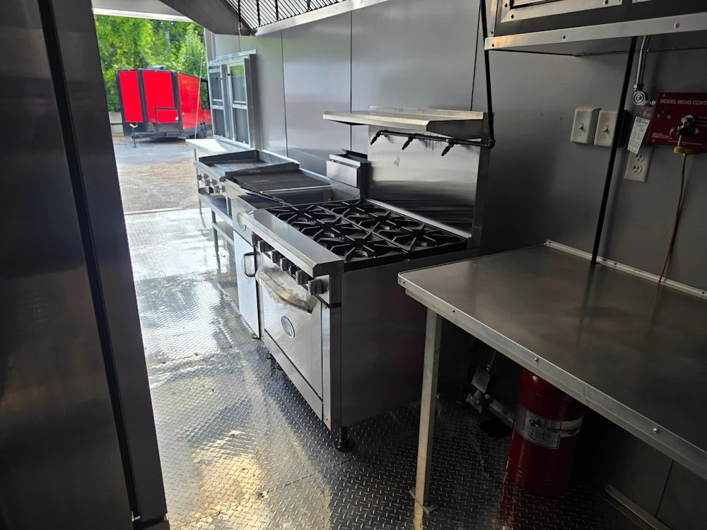 963-8.5-x-40-charcoal-gray-gooseneck-concession-trailer-food-event-catering-31.webp 8.5' X 40' Charcoal Gray Gooseneck Concession Trailer Food Event Catering