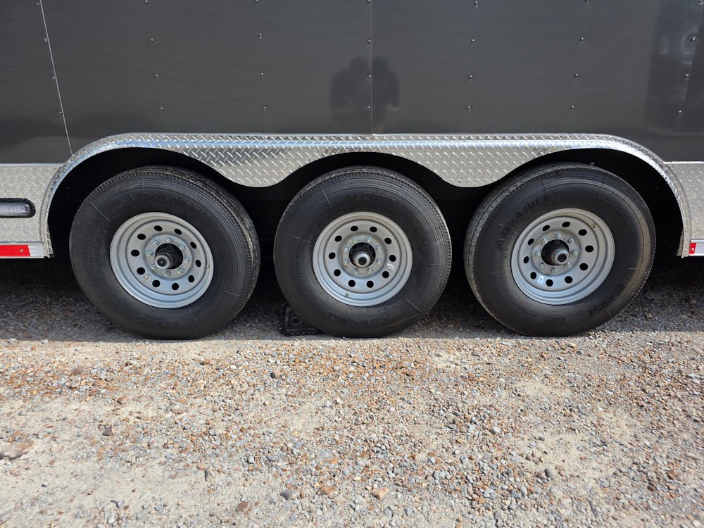 963-8.5-x-40-charcoal-gray-gooseneck-concession-trailer-food-event-catering-5.jpg 8.5' X 40' Charcoal Gray Gooseneck Concession Trailer Food Event Catering