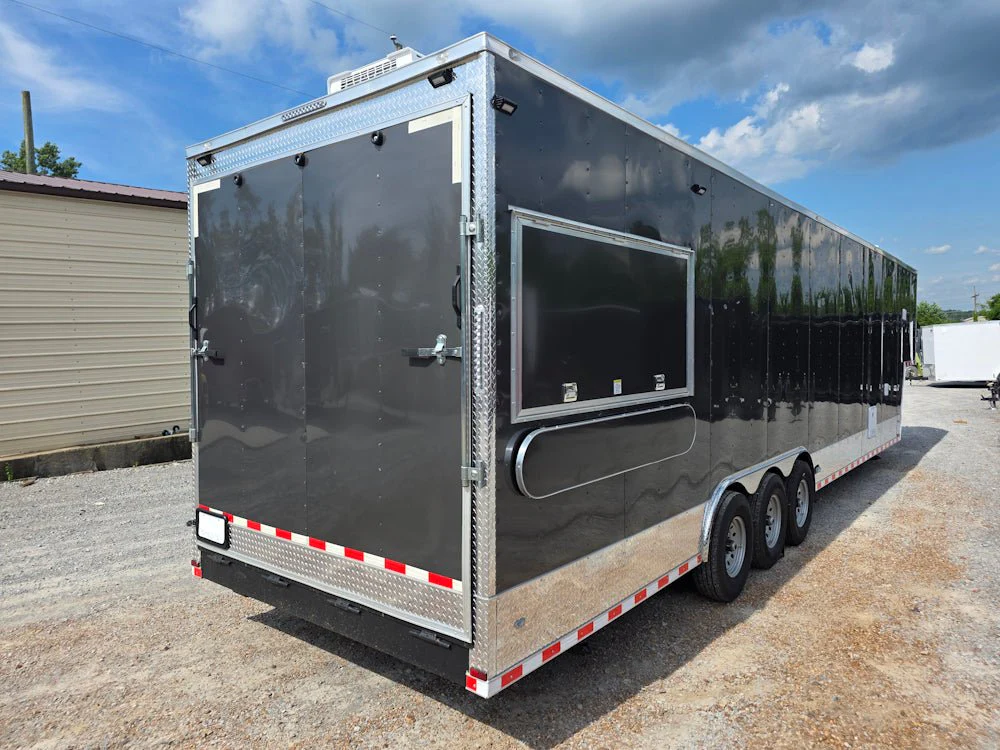963-8.5-x-40-charcoal-gray-gooseneck-concession-trailer-food-event-catering-8.webp 8.5' X 40' Charcoal Gray Gooseneck Concession Trailer Food Event Catering