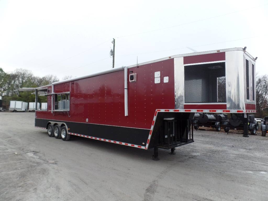 964-8.5-x-40-concession-food-gooseneck-trailer-11.jpg 8.5' x 40' Concession Food Gooseneck Trailer