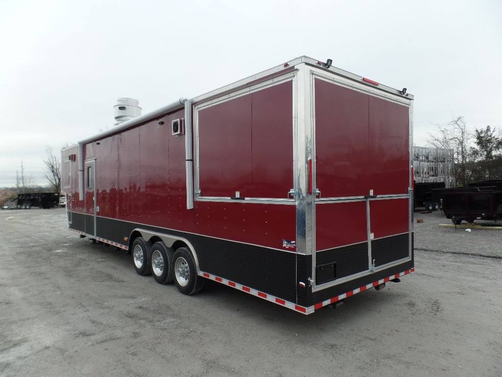 964-8.5-x-40-concession-food-gooseneck-trailer-6.jpg 8.5' x 40' Concession Food Gooseneck Trailer