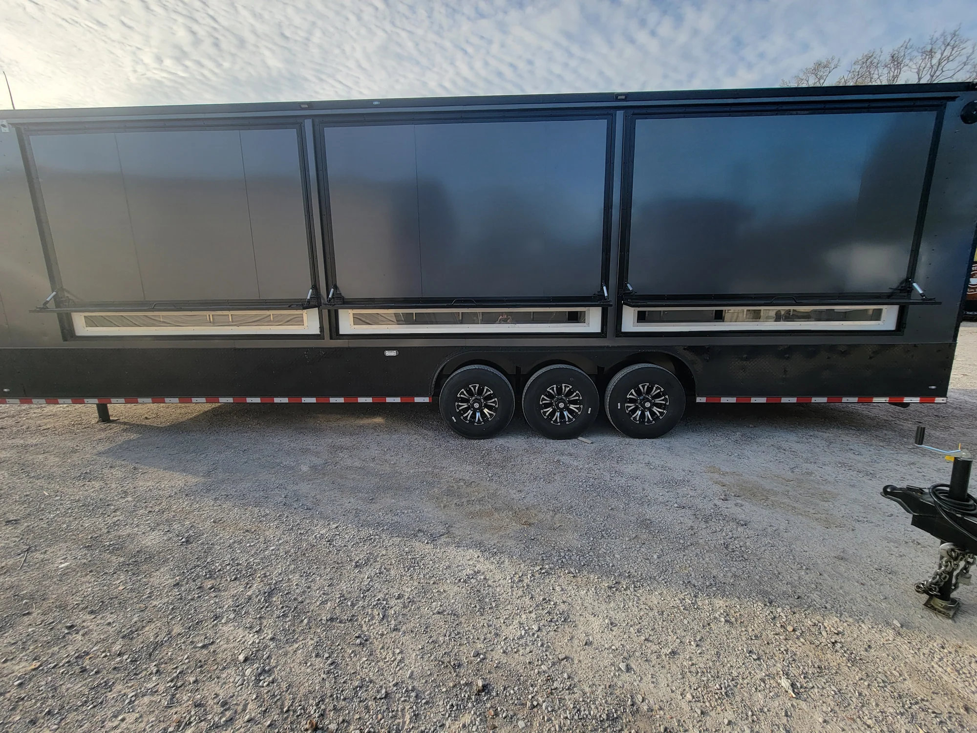 8.5' X 40' Custom Concession Marketing and Merchandising Event Trailer
