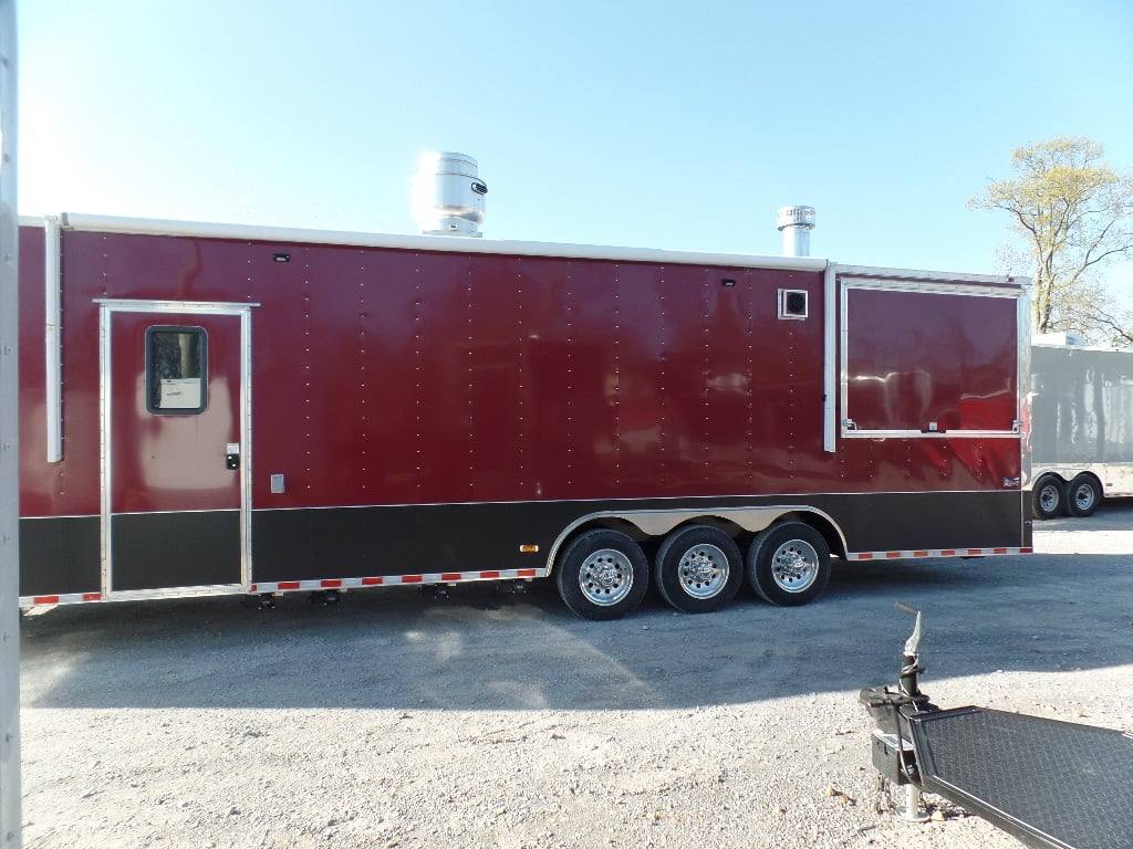 966-8.5-x-40-gooseneck-concession-pizza-food-trailer-with-appliances-10.jpg 8.5' x 40' Gooseneck Concession Pizza Food Trailer With Appliances