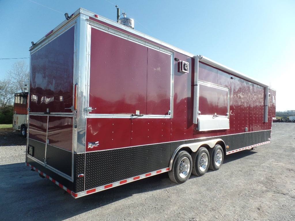 966-8.5-x-40-gooseneck-concession-pizza-food-trailer-with-appliances-23.jpg 8.5' x 40' Gooseneck Concession Pizza Food Trailer With Appliances