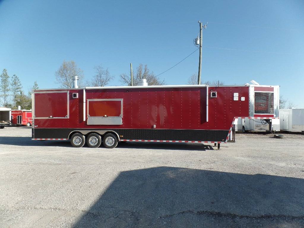 966-8.5-x-40-gooseneck-concession-pizza-food-trailer-with-appliances-26.jpg 8.5' x 40' Gooseneck Concession Pizza Food Trailer With Appliances